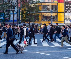 group of person on street